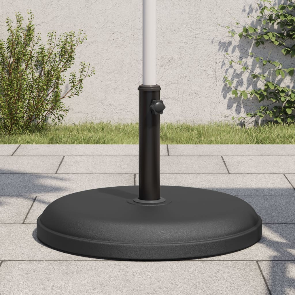 Suport umbrelă pentru stâlpi Ø32/35/38 mm, 25 kg, rotund