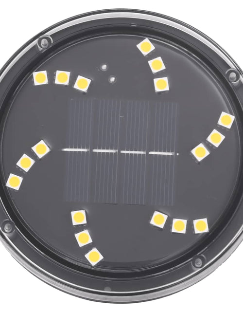 Загрузите изображение в средство просмотра галереи, Lămpi solare cu țăruși de sol pentru exterior, 4 buc. alb cald
