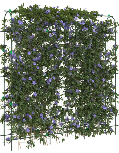 Загрузите изображение в средство просмотра галереи, Spalier grădină plante cățărătoare cadru U 181x31x182,5 cm oțel

