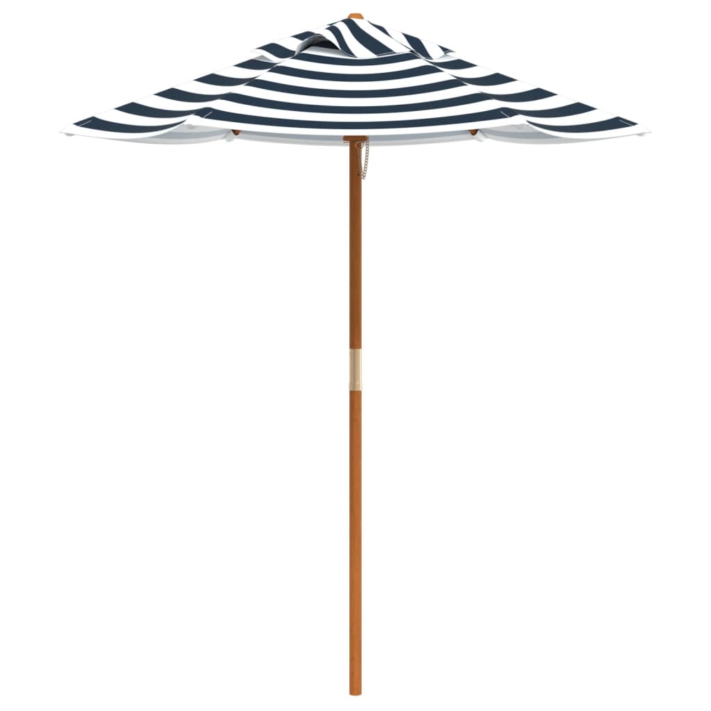 Umbrelă de grădină pentru copii cu stâlp din lemn, Ø120x140 cm