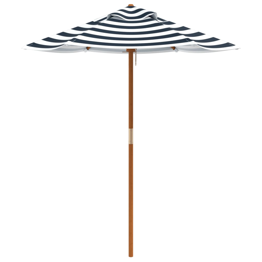 Umbrelă de grădină pentru copii cu stâlp din lemn, Ø120x140 cm