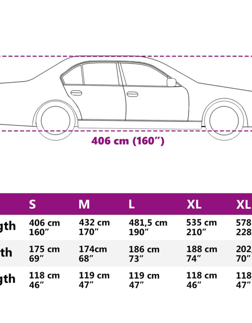 Загрузите изображение в средство просмотра галереи, Husă auto de Sedan, protecție grindină, complet, gri/argintiu S
