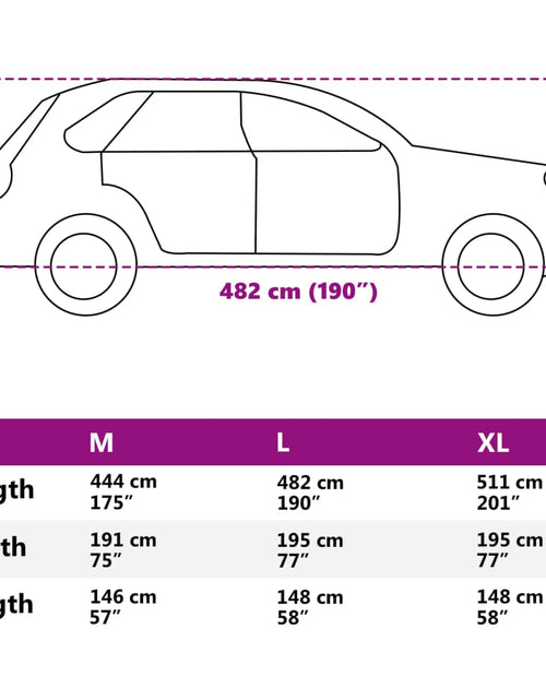 Încărcați imaginea în vizualizatorul Galerie, Husă auto SUV, protecție grindină, complet, gri și argintiu, L
