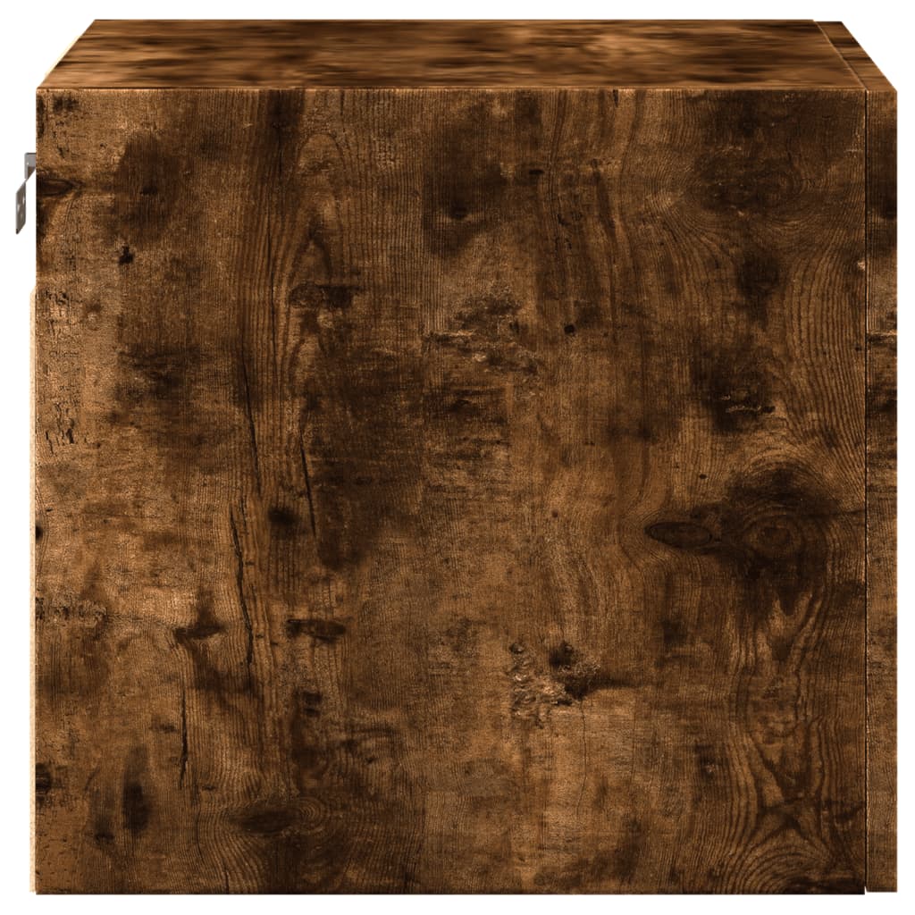 Dulap de perete, stejar fumuriu, 45x42,5x40 cm, lemn prelucrat