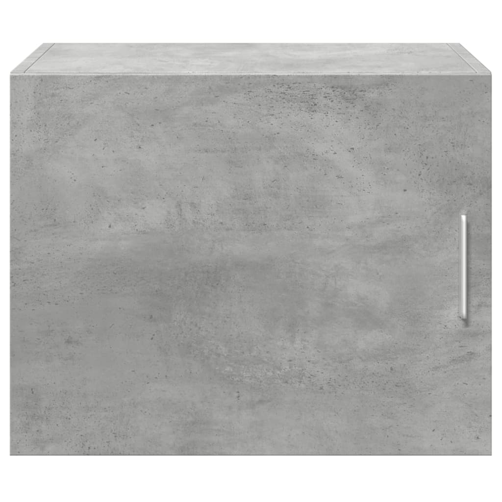 Dulap de perete, gri beton, 50x42,5x40 cm, lemn prelucrat