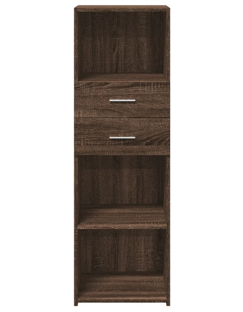 Загрузите изображение в средство просмотра галереи, Dulap înalt, stejar maro, 40x42,5x124 cm, lemn prelucrat
