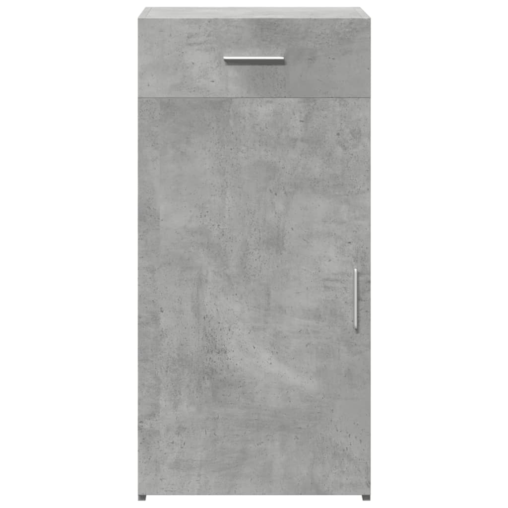 Dulap, gri beton, 45x42,5x93 cm, lemn prelucrat