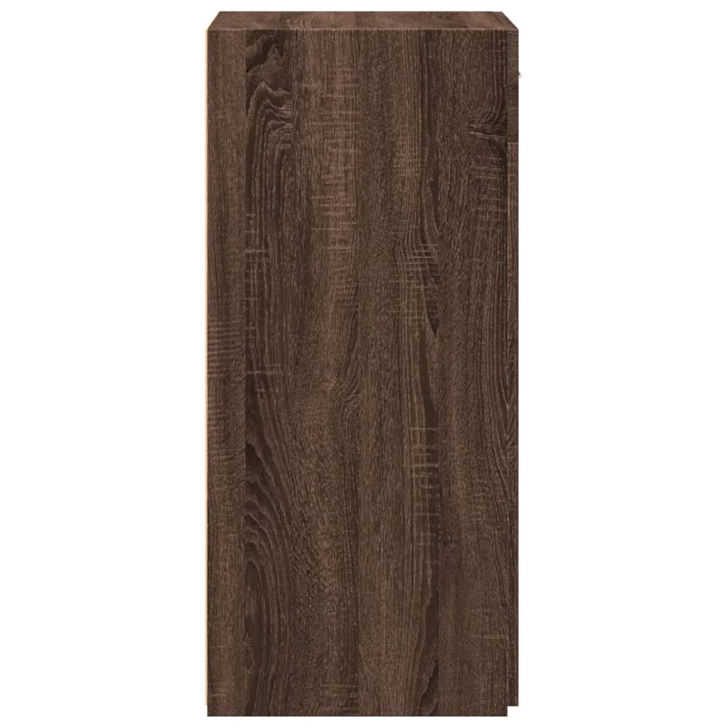 Dulap, stejar maro, 50x42,5x93 cm, lemn prelucrat