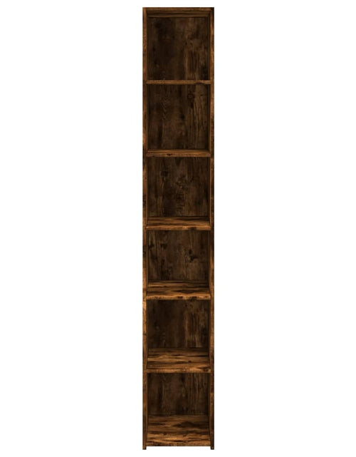Загрузите изображение в средство просмотра галереи, Dulap înalt, stejar fumuriu, 30x41x185 cm, lemn prelucrat
