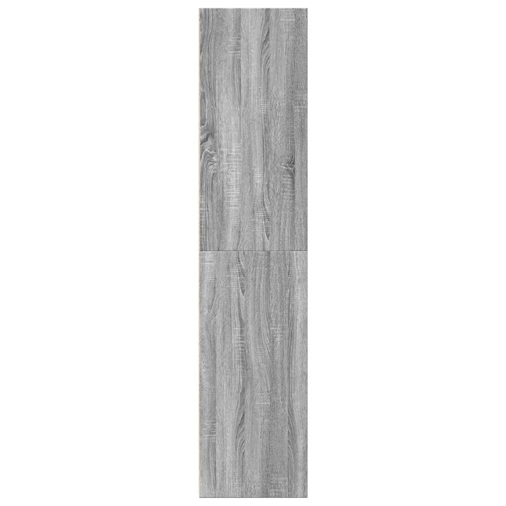 Dulap înalt, gri sonoma, 30x41x185 cm, lemn prelucrat