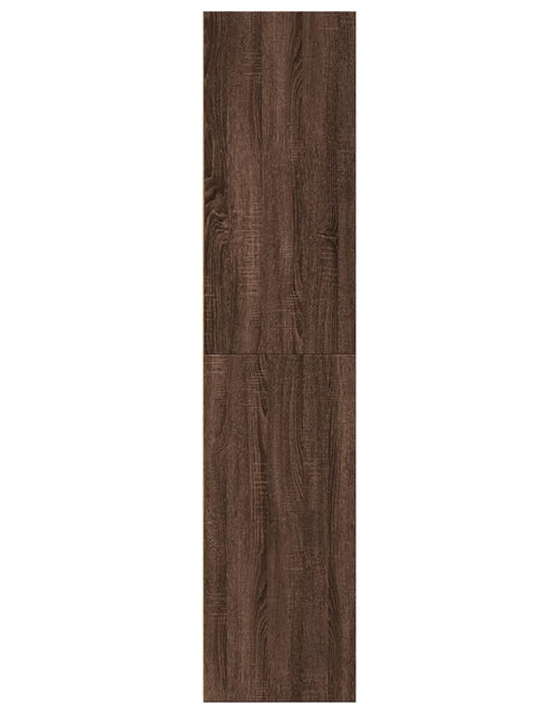 Загрузите изображение в средство просмотра галереи, Dulap înalt, stejar maro, 30x41x185 cm, lemn prelucrat
