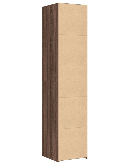 Загрузите изображение в средство просмотра галереи, Dulap înalt, stejar maro, 40x42,5x185 cm, lemn prelucrat
