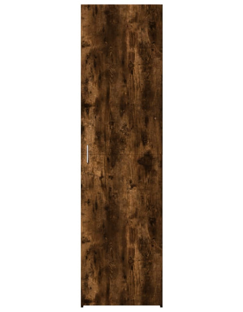 Загрузите изображение в средство просмотра галереи, Dulap înalt, stejar fumuriu, 50x42,5x185 cm, lemn prelucrat
