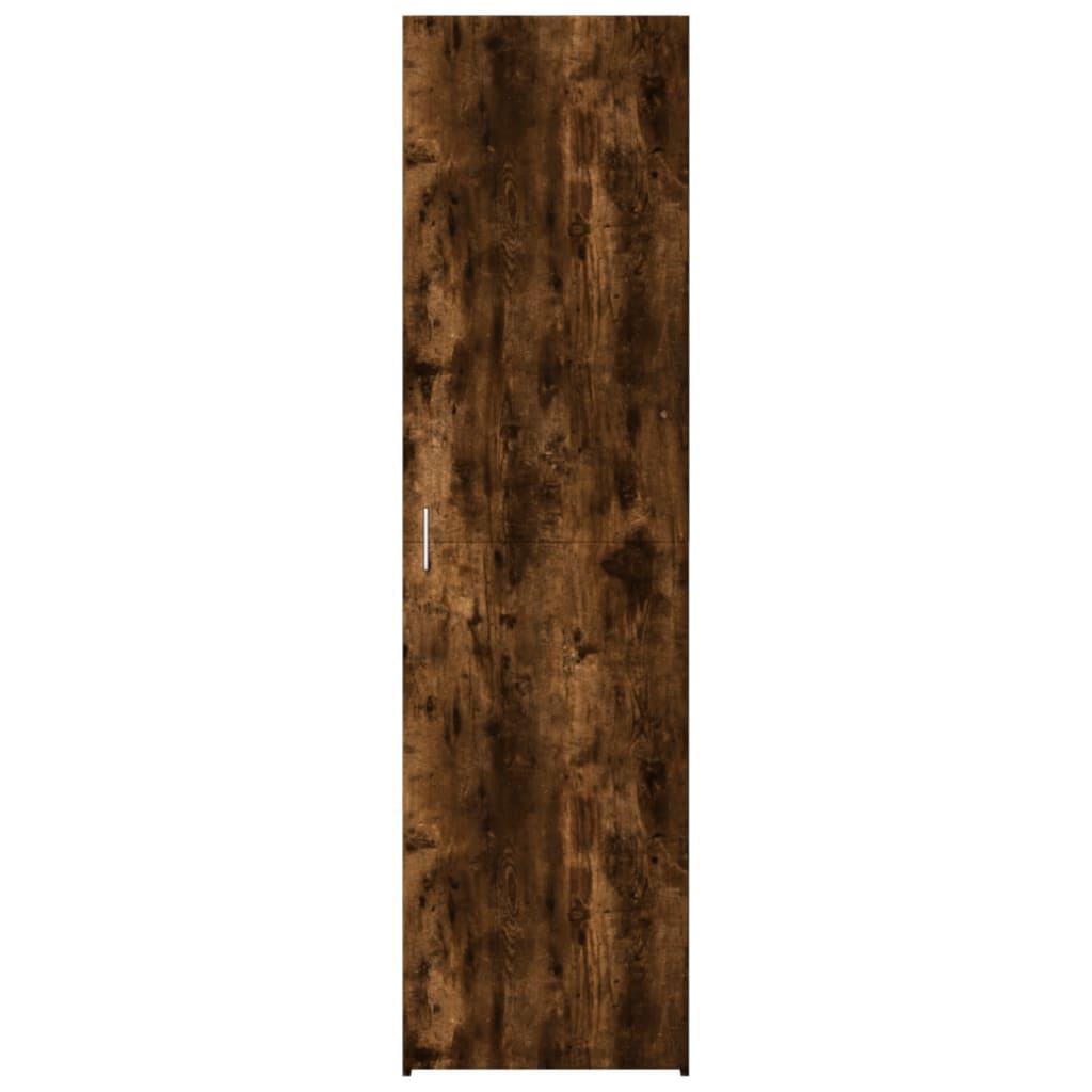 Dulap înalt, stejar fumuriu, 50x42,5x185 cm, lemn prelucrat
