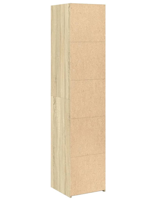 Загрузите изображение в средство просмотра галереи, Dulap înalt, stejar sonoma, 40x41x185 cm, lemn prelucrat
