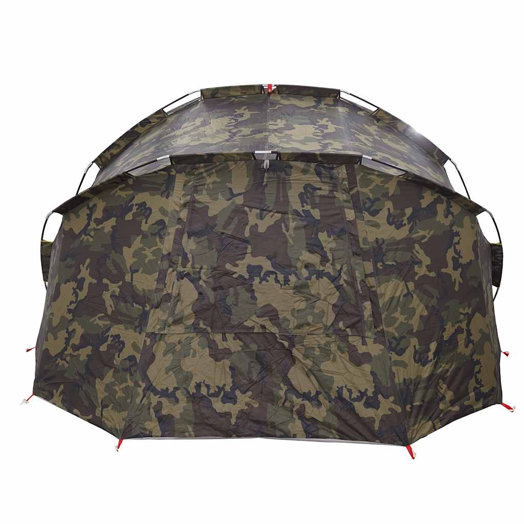 Cort de pescuit pentru 5 persoane, camuflaj, impermeabil