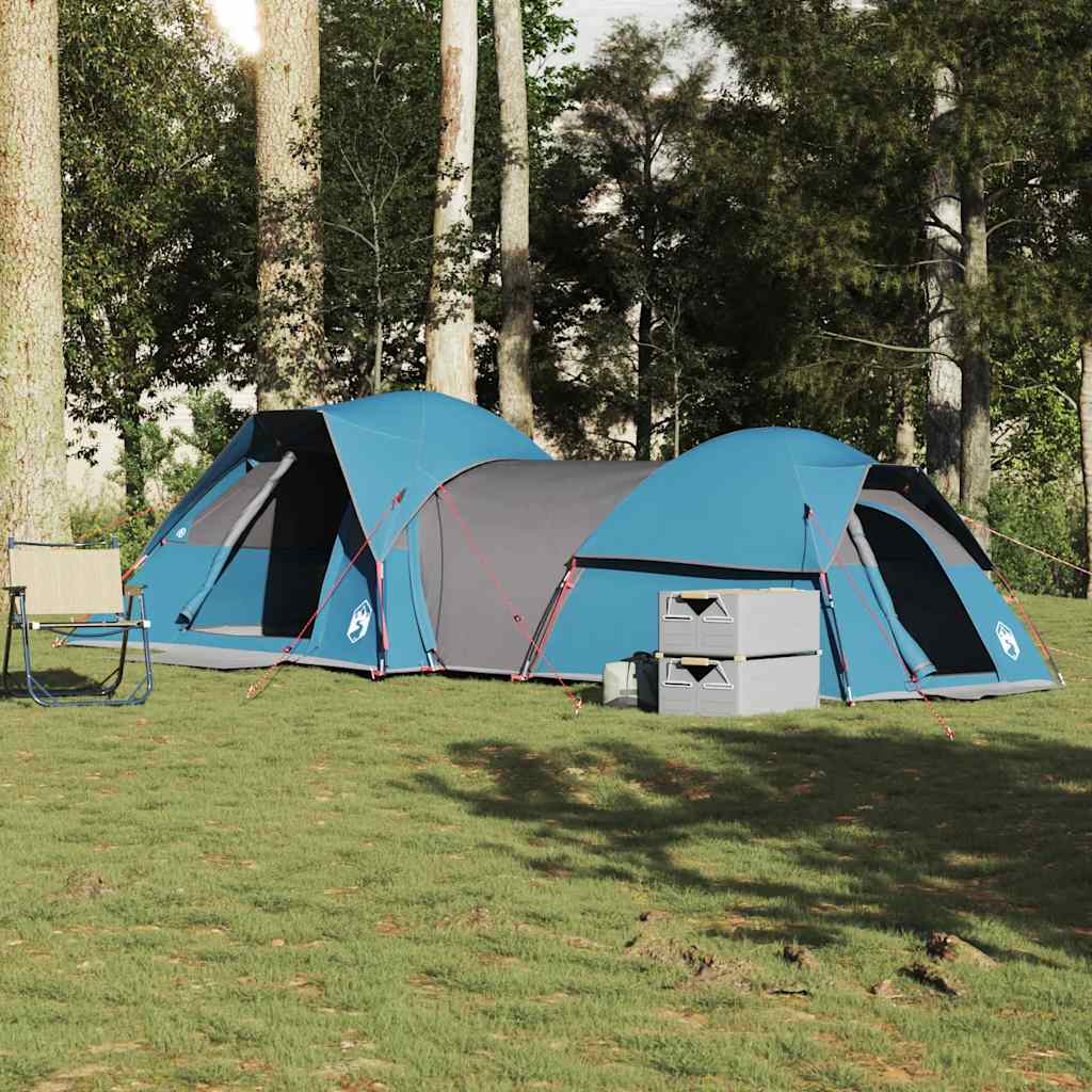 Cort de camping pentru 5 persoane, verde, impermeabil