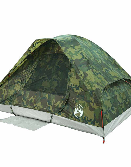 Încărcați imaginea în vizualizatorul Galerie, Cort de camping cupolă pentru 2 persoane, camuflaj, impermeabil
