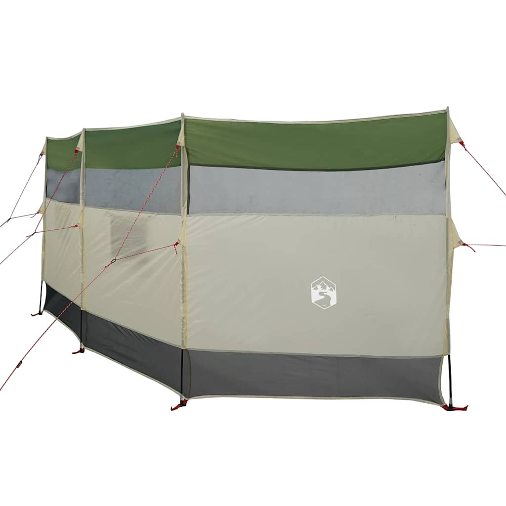 Paravan de camping verde 510x153 cm impermeabil