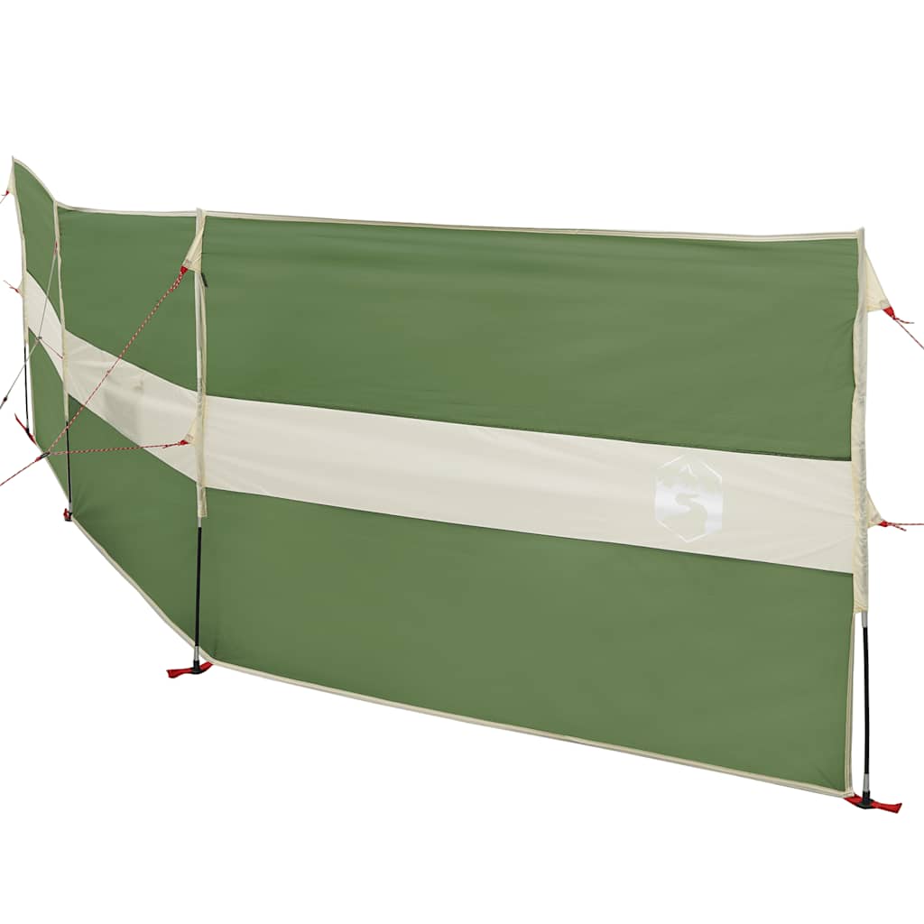 Paravan de camping verde 490x123 cm impermeabil