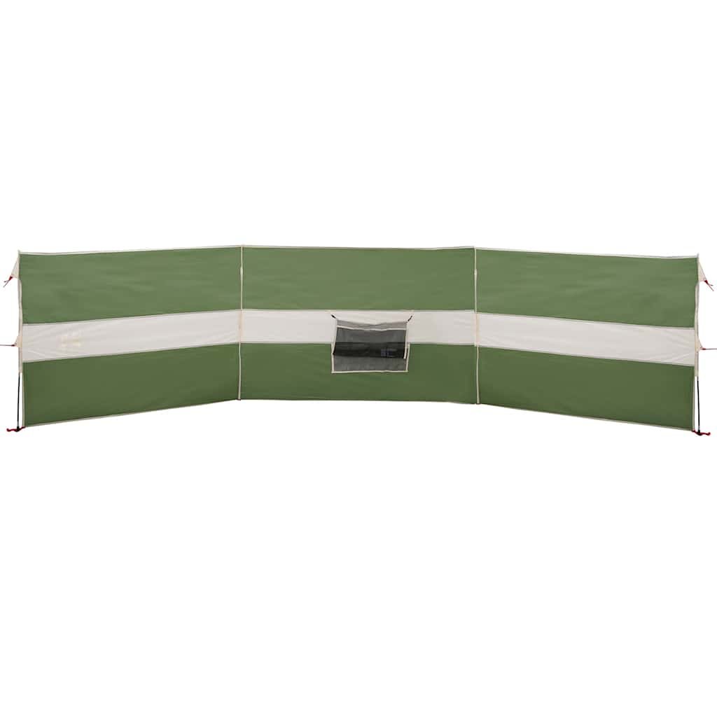 Paravan de camping verde 490x123 cm impermeabil