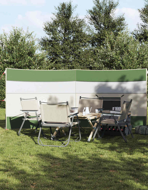 Загрузите изображение в средство просмотра галереи, Paravan de camping verde 340x130 cm impermeabil
