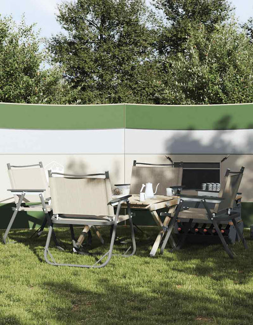 Загрузите изображение в средство просмотра галереи, Paravan de camping verde 340x130 cm impermeabil
