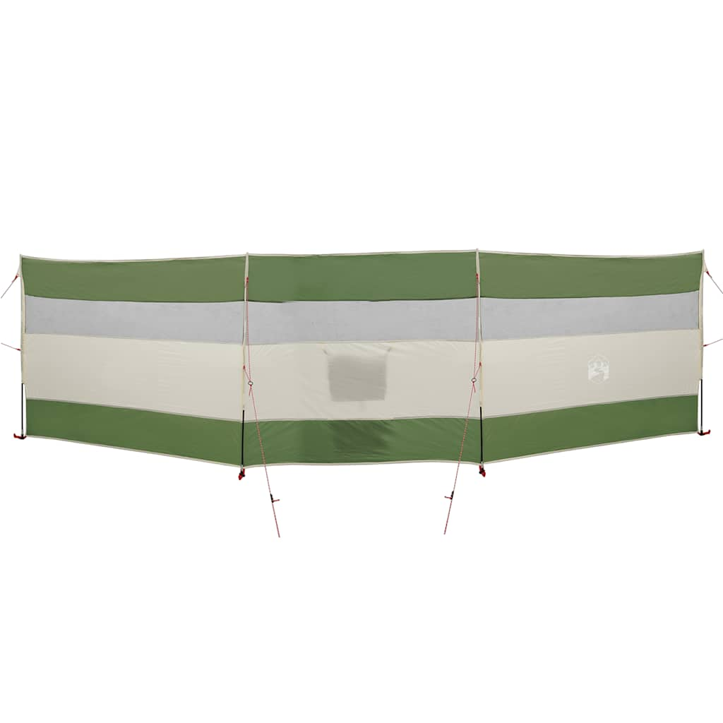 Paravan de camping verde 508x130 cm impermeabil