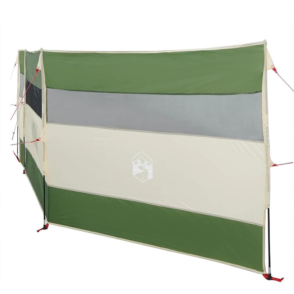 Paravan de camping verde 508x130 cm impermeabil