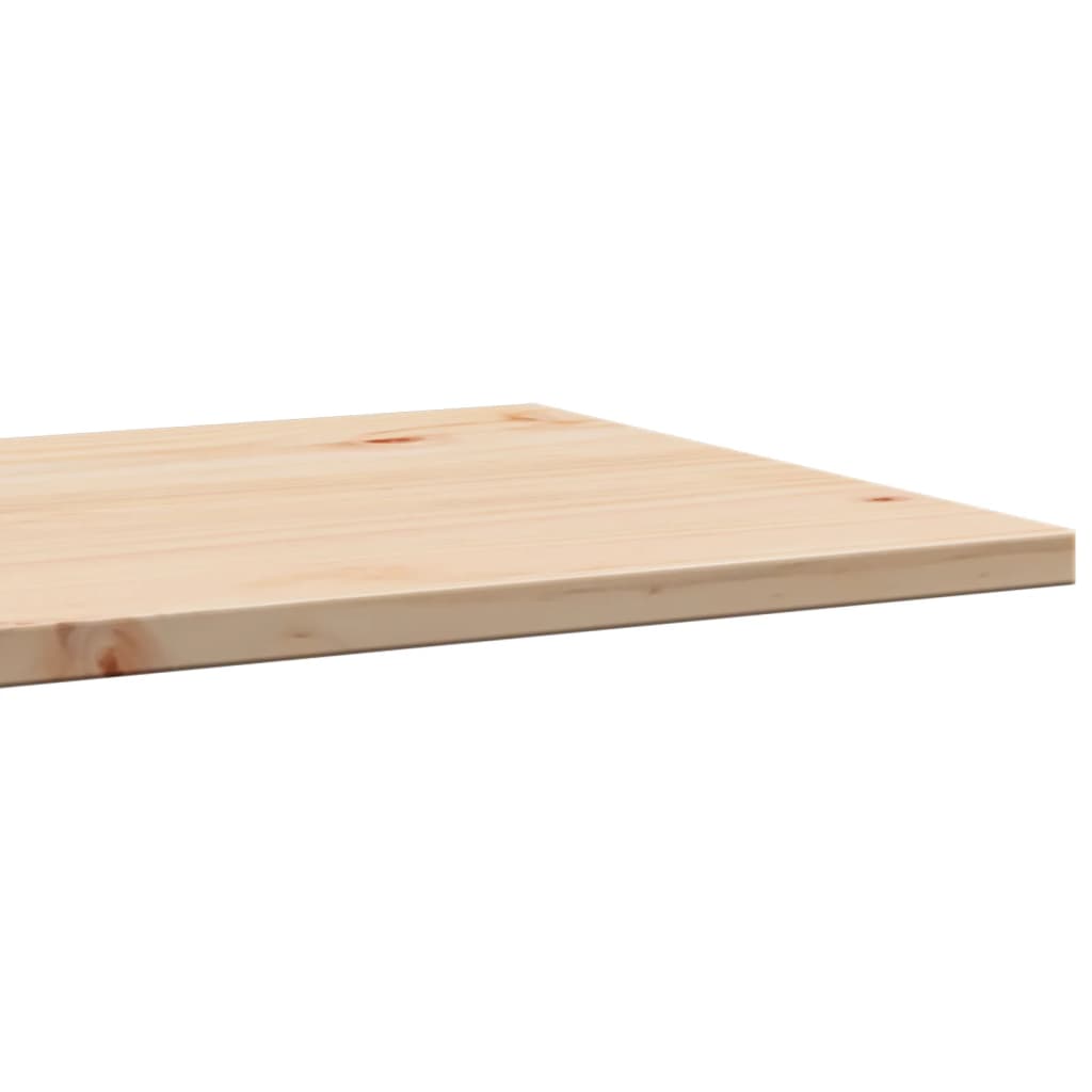 Blat de masă pătrat, 40x40x1,7 cm, lemn masiv de pin
