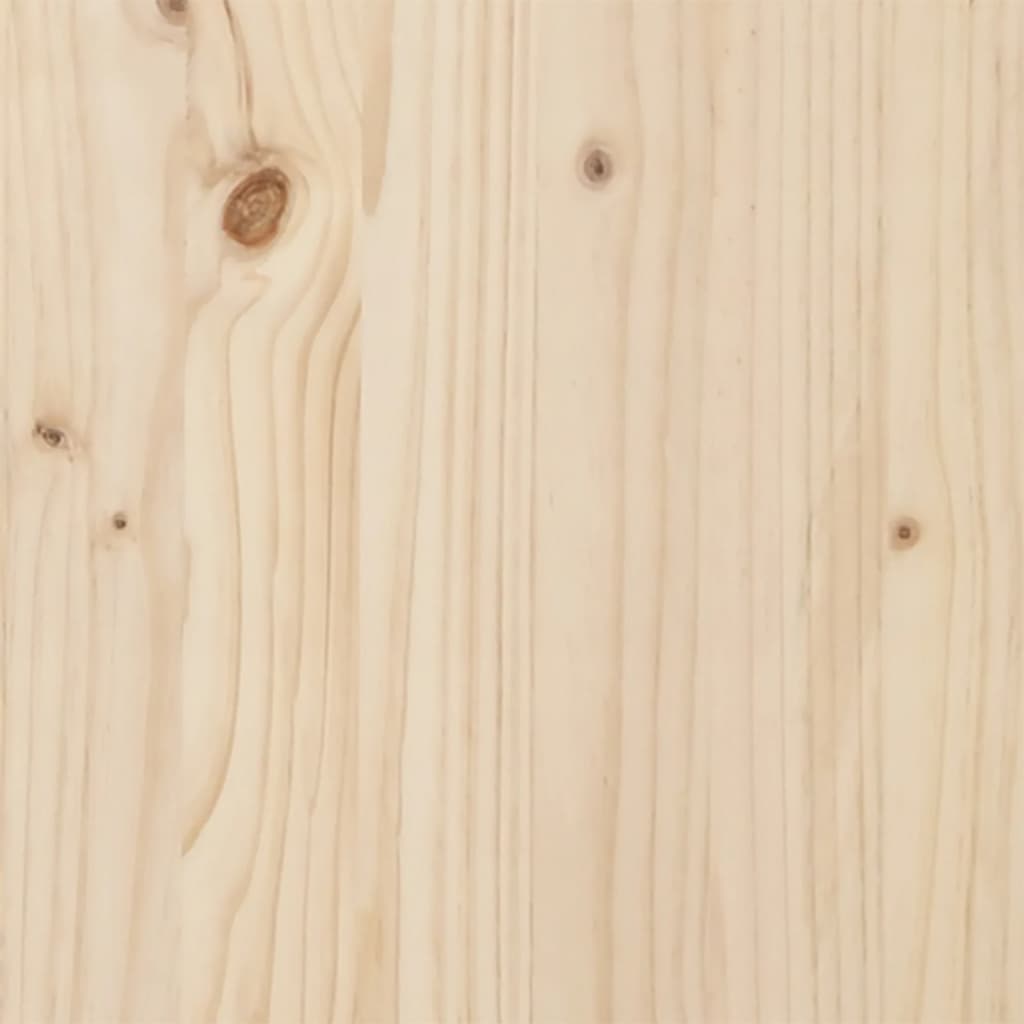 Blat de masă pătrat, 40x40x1,7 cm, lemn masiv de pin