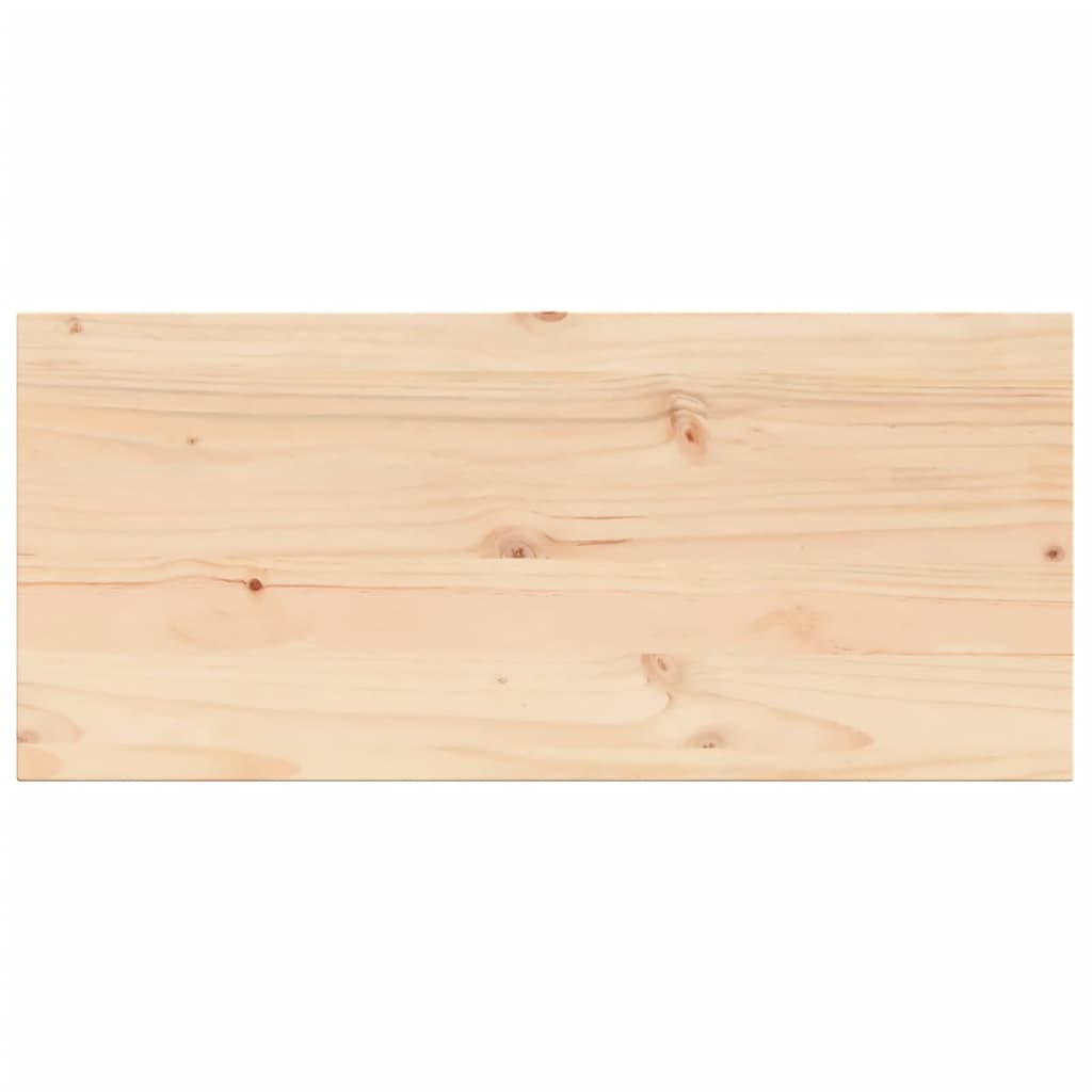 Blat de masă, 90x40x1,7 cm, dreptunghiular, lemn masiv de pin