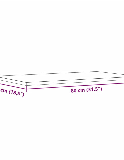 Încărcați imaginea în vizualizatorul Galerie, Blaturi masă 3 buc. 80x47x1,7 cm dreptunghiulare lemn masiv pin
