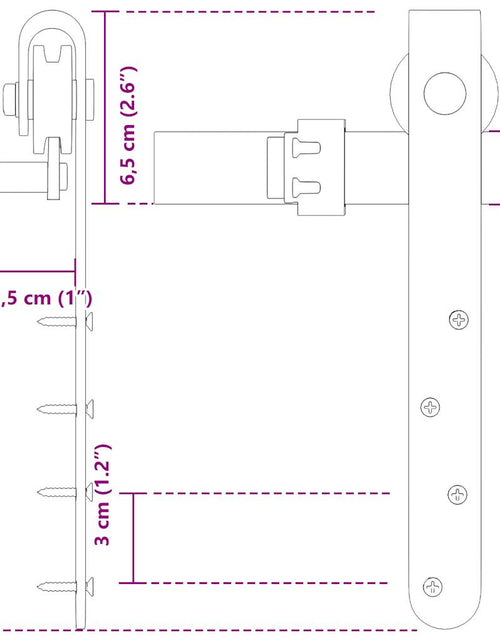 Încărcați imaginea în vizualizatorul Galerie, Set uși glisante pentru dulap 152 cm oțel carbon
