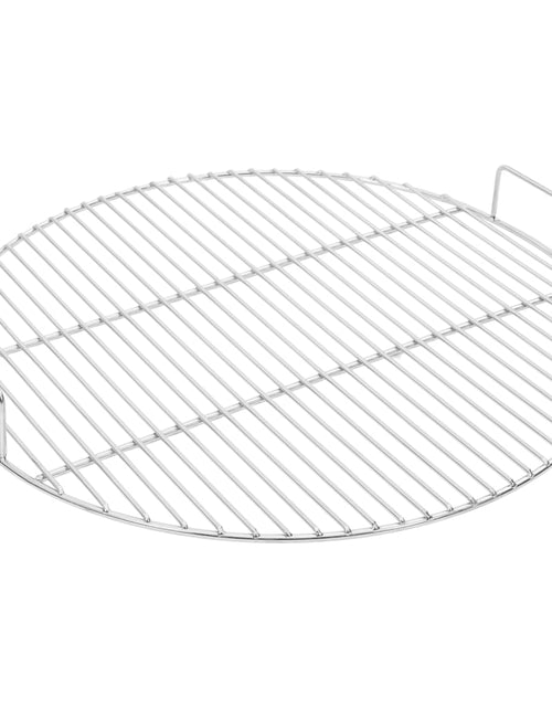 Încărcați imaginea în vizualizatorul Galerie, Grill de grătar cu mânere, rotund, Ø54 cm oțel inoxidabil 304
