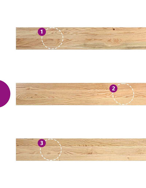 Загрузите изображение в средство просмотра галереи, Pervaz 2 buc lemn masiv de stejar netratat 100x15x2 cm
