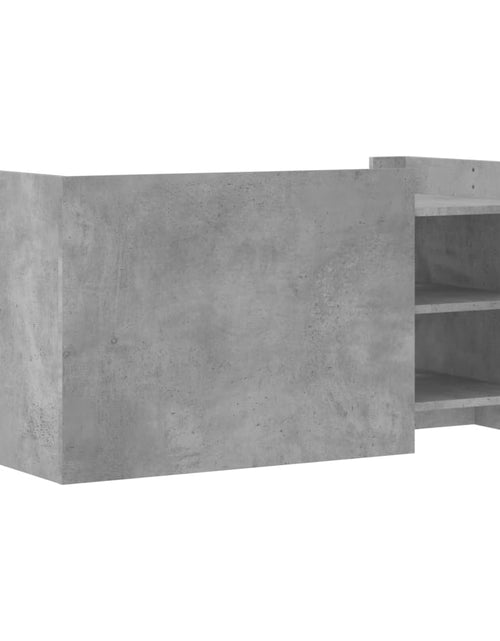 Загрузите изображение в средство просмотра галереи, Măsuță de cafea, gri beton, 100x50x50 cm, lemn prelucrat
