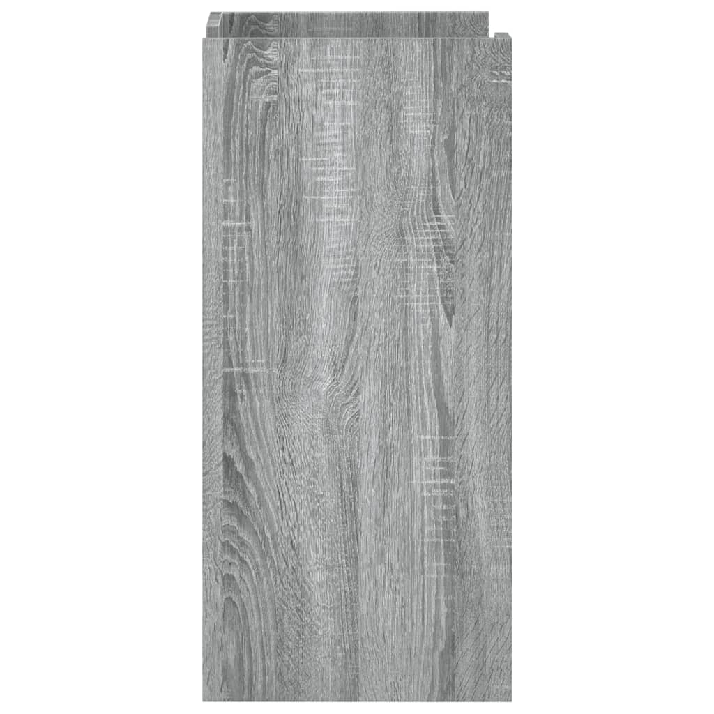 Dulap, sonoma gri, 45x35x75 cm, lemn prelucrat