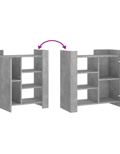 Загрузите изображение в средство просмотра галереи, Dulap, gri beton, 73,5x35x75 cm, lemn prelucrat
