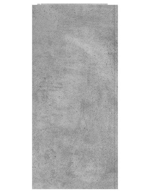 Încărcați imaginea în vizualizatorul Galerie, Dulap, gri beton, 100x35x75 cm, lemn prelucrat
