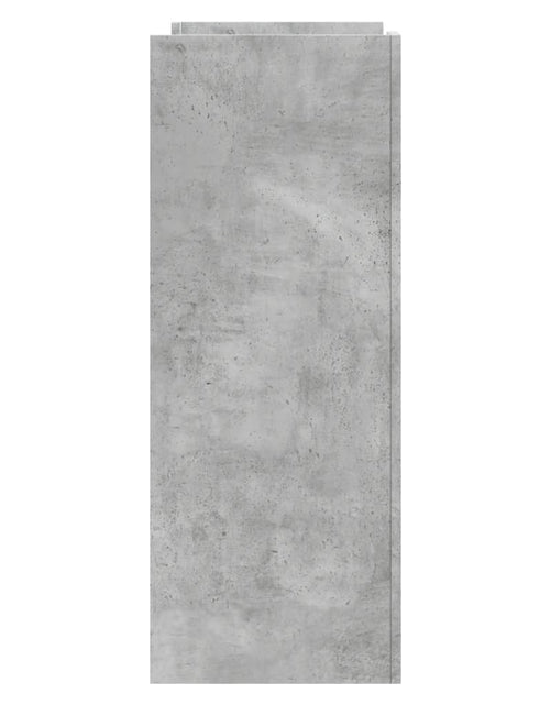 Încărcați imaginea în vizualizatorul Galerie, Masă consolă, gri beton, 100x35x90 cm, lemn prelucrat
