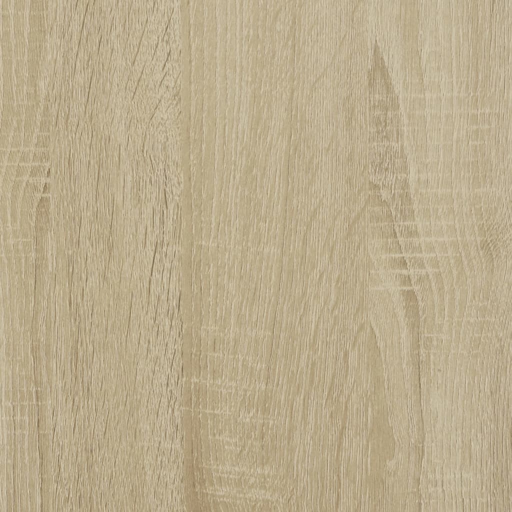 Dulap de baie, stejar sonoma, 30x30x130 cm, lemn prelucrat