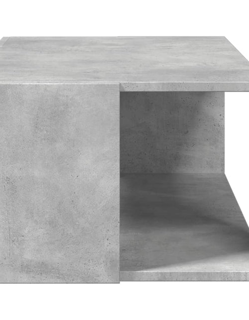 Încărcați imaginea în vizualizatorul Galerie, Masă de cafea, gri beton, 89,5x48x30 cm, lemn compozit
