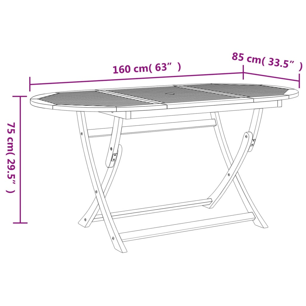 Set mobilier de grădină, 9 piese, lemn masiv de acacia