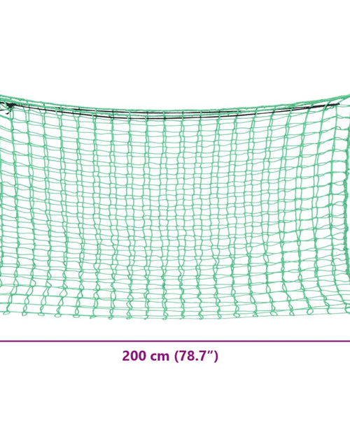 Încărcați imaginea în vizualizatorul Galerie, Plase pentru fân, 2 buc, verde, dreptunghiulară, 200x120 cm, PP
