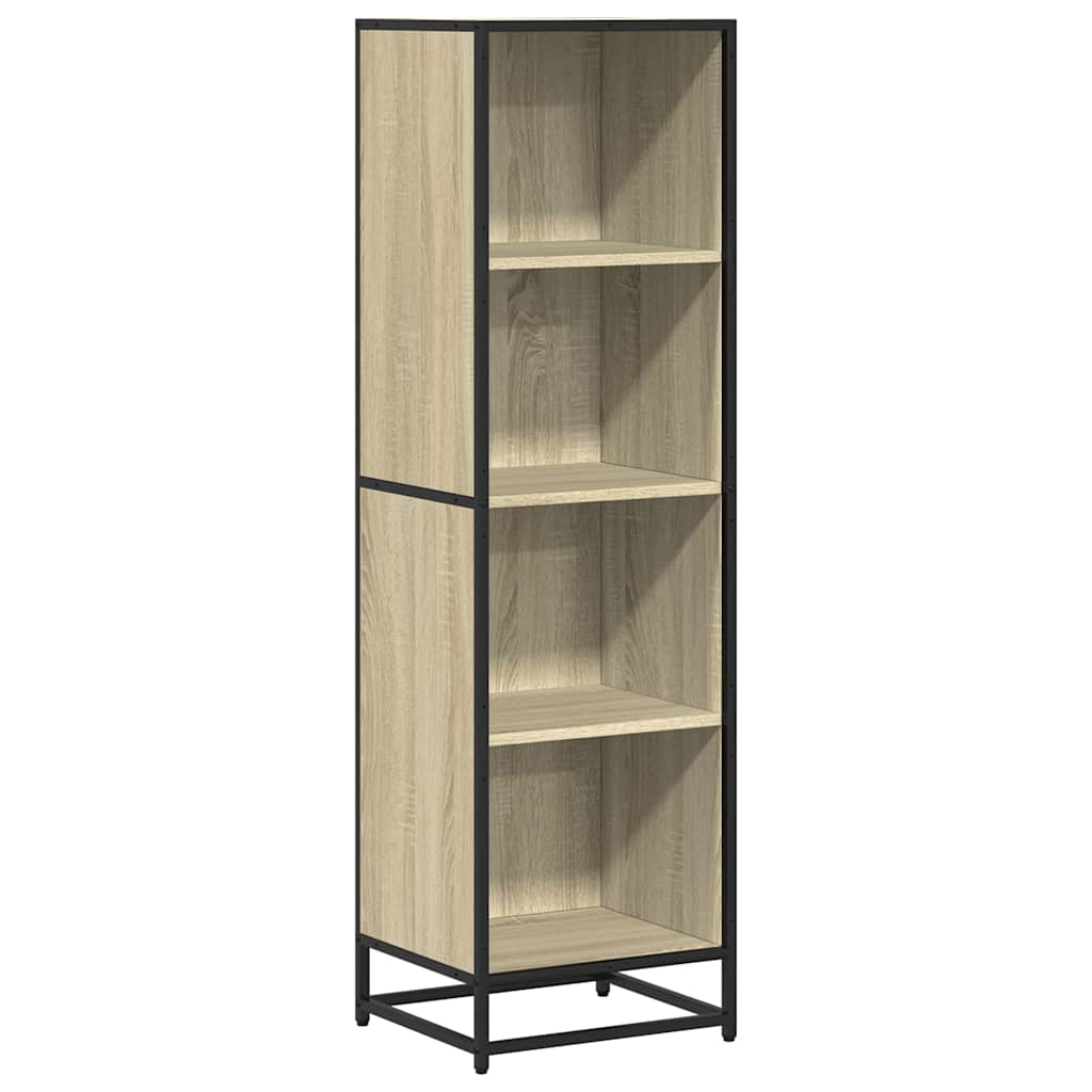 Bibliotecă, stejar sonoma, 40x35x139 cm, lemn prelucrat