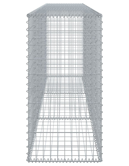 Încărcați imaginea în vizualizatorul Galerie, Coș gabion cu capac, 300x50x100 cm, fier galvanizat
