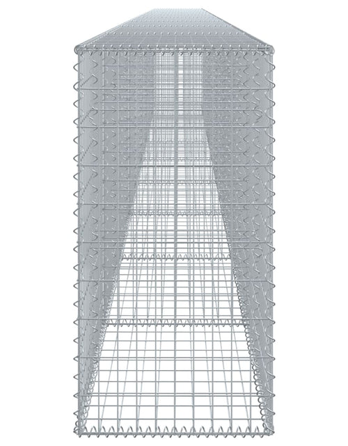 Загрузите изображение в средство просмотра галереи, Coș gabion cu capac, 900x50x100 cm, fier galvanizat
