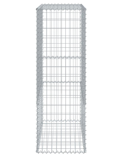 Încărcați imaginea în vizualizatorul Galerie, Coș gabion cu capac, 300x50x150 cm, fier galvanizat
