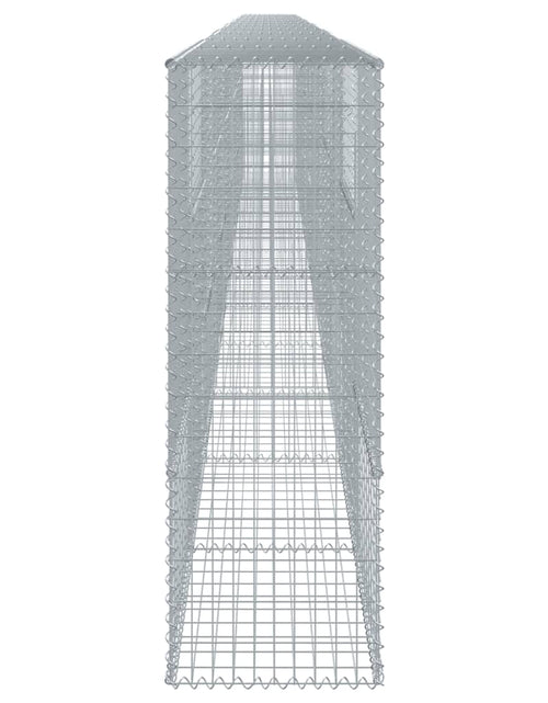 Загрузите изображение в средство просмотра галереи, Coș gabion cu capac, 1200x50x150 cm, fier galvanizat
